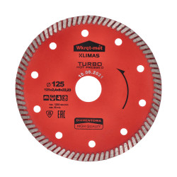 Profesionálny Turbo diamantový kotúč lisovaný za tepla 125x2.3x22 Profesionálny Turbo diamantový kotúč lisovaný za tepla 125x2.3x22